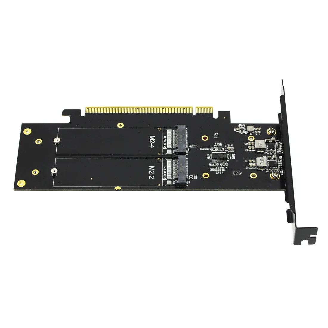 JEYI iHyper m.2 X16 до 4X NVME PCIE3.0 GEN3 X16 до 4* NVME RAID карта PCI-E VROC RAID Hyper M.2X16 M2X16 4X X4 NVME* 4 RAID