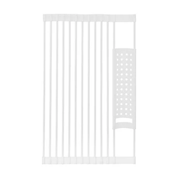 

Vegetable and Fruit Drain Rack Folding Sink Shelf Silicone Filter Rack Multi-Function Kitchen Tool Trumpet