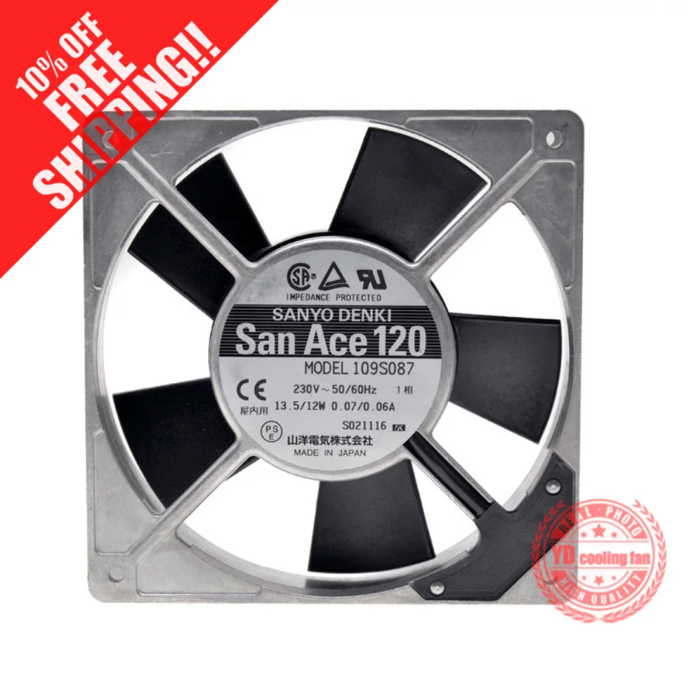 Вентилятор охлаждения SANYO DENKI SAN ACE 109S087 12025 AC230V Новинка| |