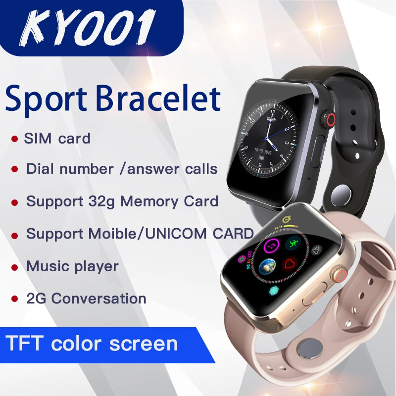 Longet KY001 Смарт iPhone часы для женщин поддержка sim-карты Smartwatch Bluetooth циферблат/с камерой сенсорный экран для Xiaomi Android IOS