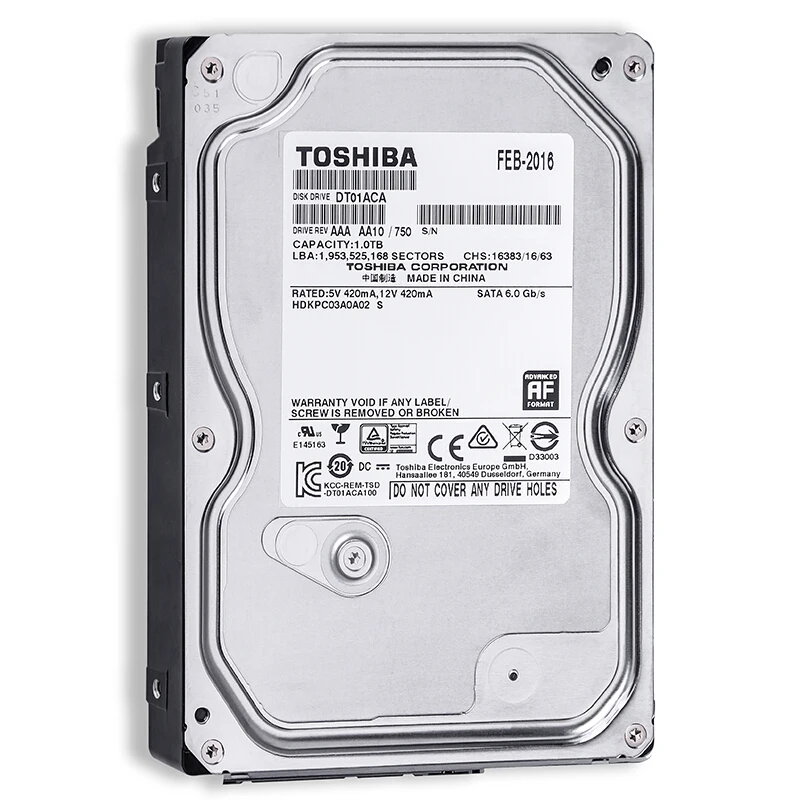 TOSHIBA HDD 1 ТБ ЖЕСТКИЙ ДИСК ВНУТРЕННИЙ HD жесткий диск размеры для возраста от 7200