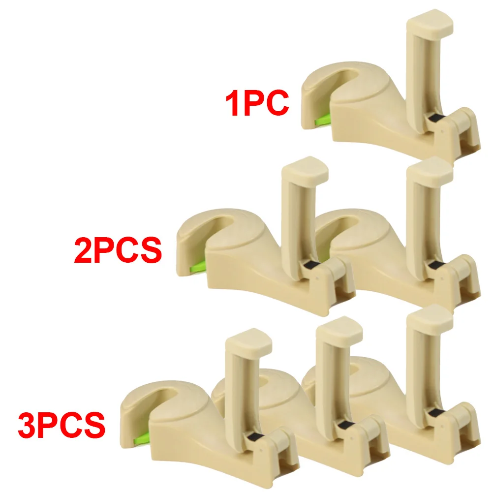 

2in1 Multifunction Clips for Car Headrest Hook with Phone Holder Seat Back Hanger Back Bags Hanger Phone Holder Car Accessories