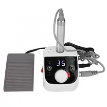 Электрическая дрель для ногтей бесщеточная Бесшумная 35000 об/мин шлифовальная машина для маникюра шлифовальное устройство 100-240 В для маникюра