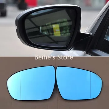 

For Kia K5 2011-2015 Car Rearview Mirror Wide Angle Hyperbola Blue Mirror Arrow LED Turning Signal Lights