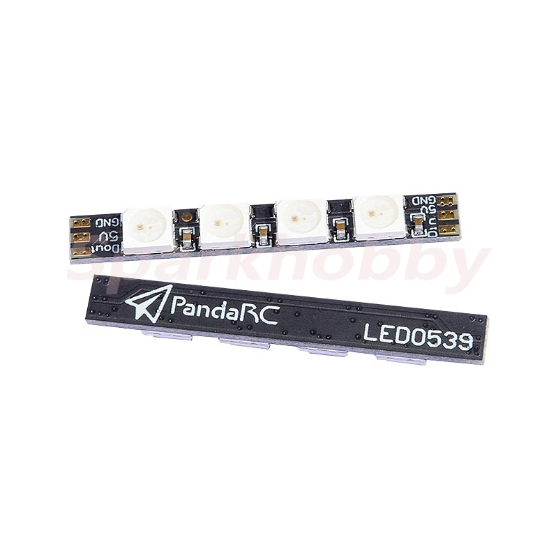 1 комплект из 4 предметов PandaRC светодиодный 0539 светильник WS2812 5V RGB программируемая