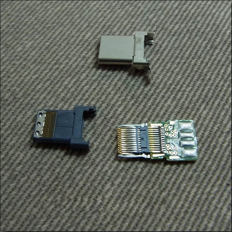 2 шт. USB3.1 позолоченный pin 5A двухсторонний Тип C сопротивление 56k интерфейс 0 тип|dc