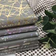 100 см x 140 см DIY шитье домашнее свадебное платье Сценическое украшение ткань дизайнерская светящаяся светоотражающая ткань