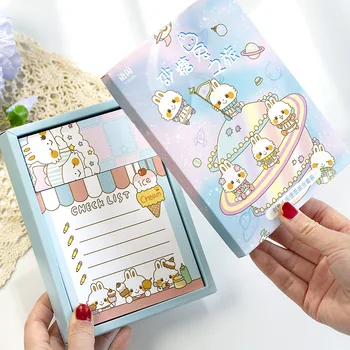

250PCS A Box Lovely Cartoon Rabbit Theme Memo Pad 120mm*160mm