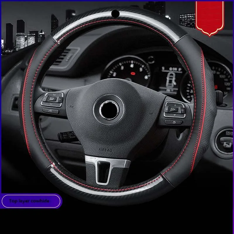 Чехол рулевого колеса автомобиля D форма или круглый для hyundai tucson 2008 велостер verna jac j3 j5 s2 s3 s5 J
