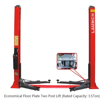 

LAUNCH Economical Floor Plate Two Post Lift (Rated Capacity: 3.5Ton)