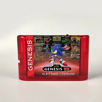 KY Technology MD V3 Pro Updated 1200 in 1  for MD Game Cartridge for USA/ Japan /European SEGA GENESIS MegaDrive Console