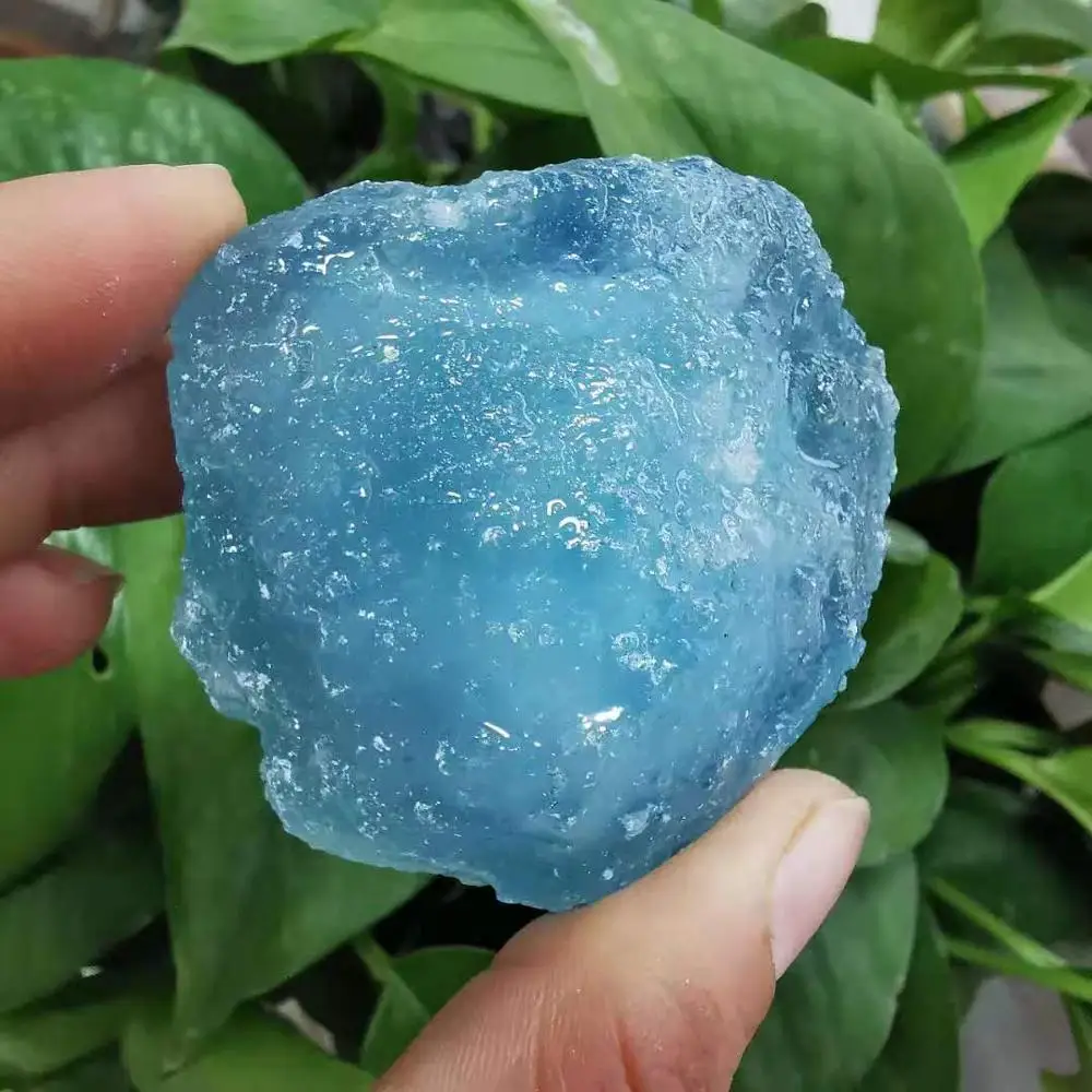 50-95g Natural Aquamarine Mineral Specime raw stone crystal reiki healing 5