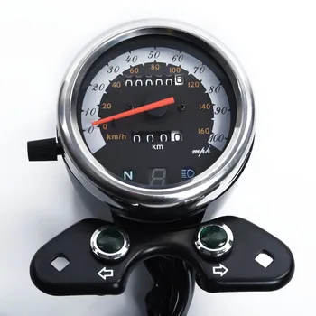 

For Suzuki Cafe Racer Motorcycle Odometer Speedometer Tachometer Accessory Parts