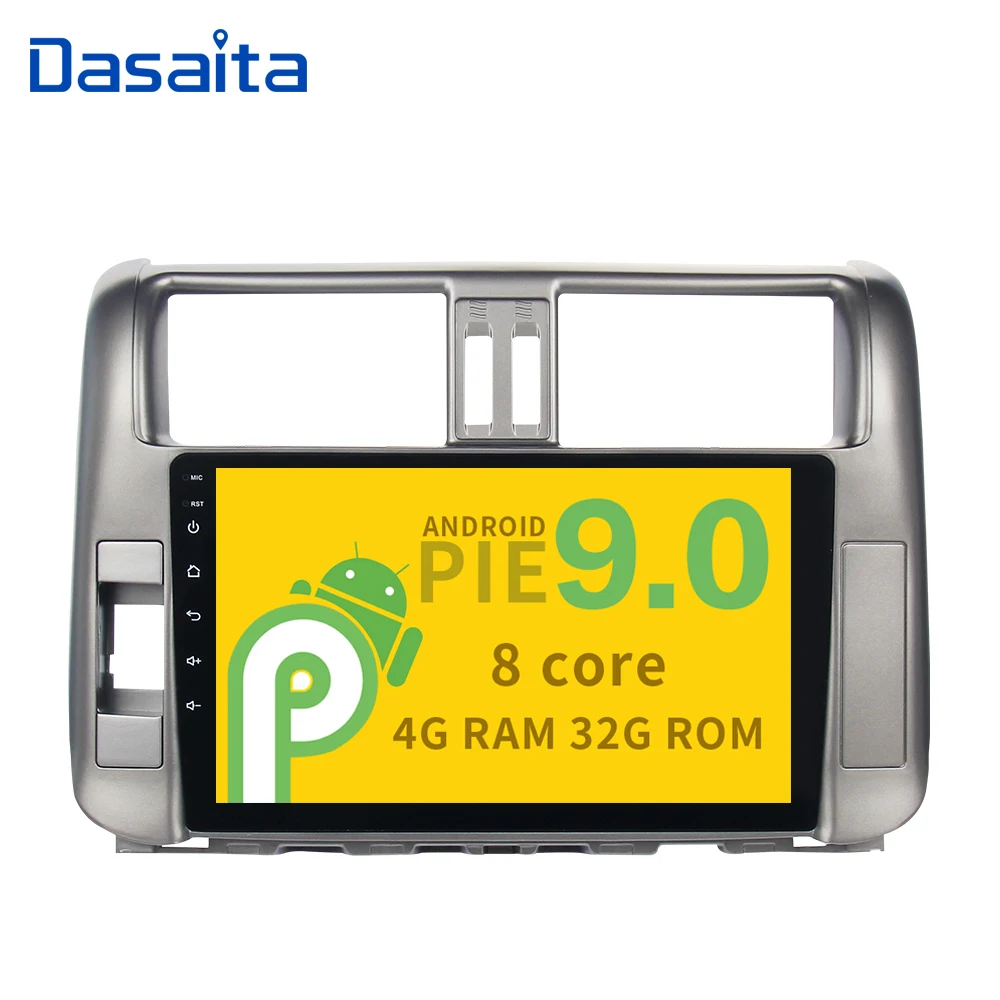 Автомагнитола на Android 9 0 для toyota prado 150 2010 2011 2012 2013 с &quotHD цифровым емкостным