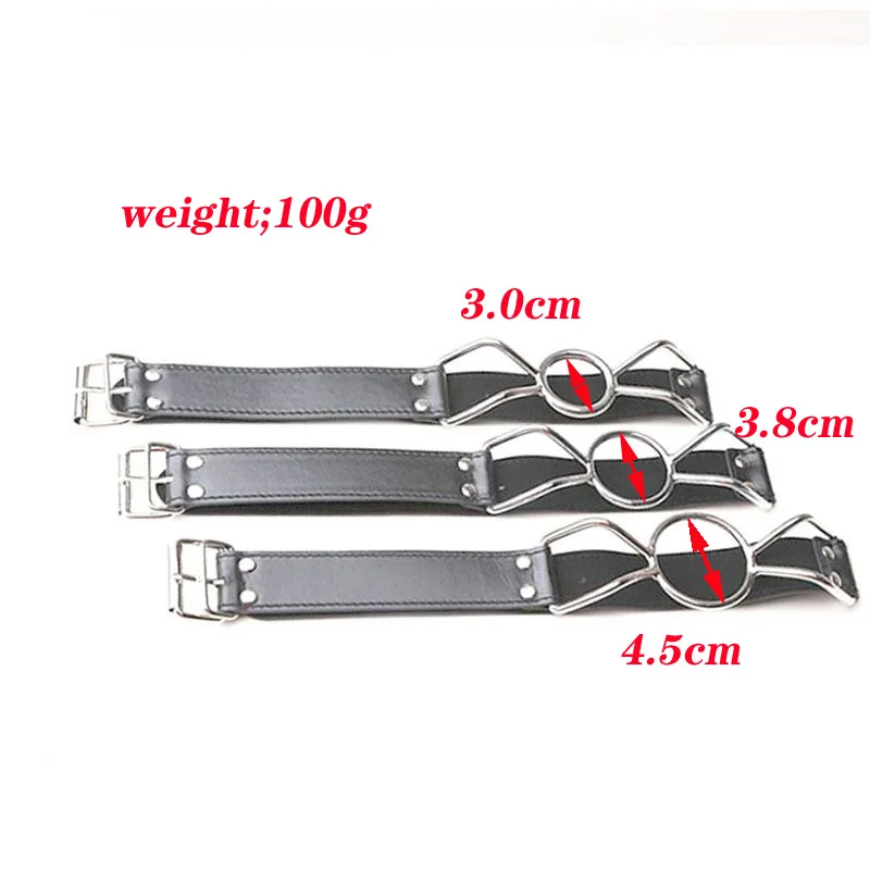 30/38/45mm Butterfly type Metal Mouth gag Bondage Open Mouth Restraints Adult Mouth Ball Exotic Accessories Sex Toys For Women