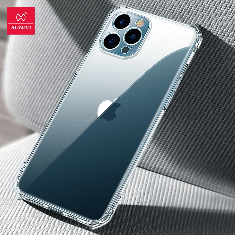 Чехол для iPhone 12 Pro прозрачный чехол телефона Xundd противоударный мягкий