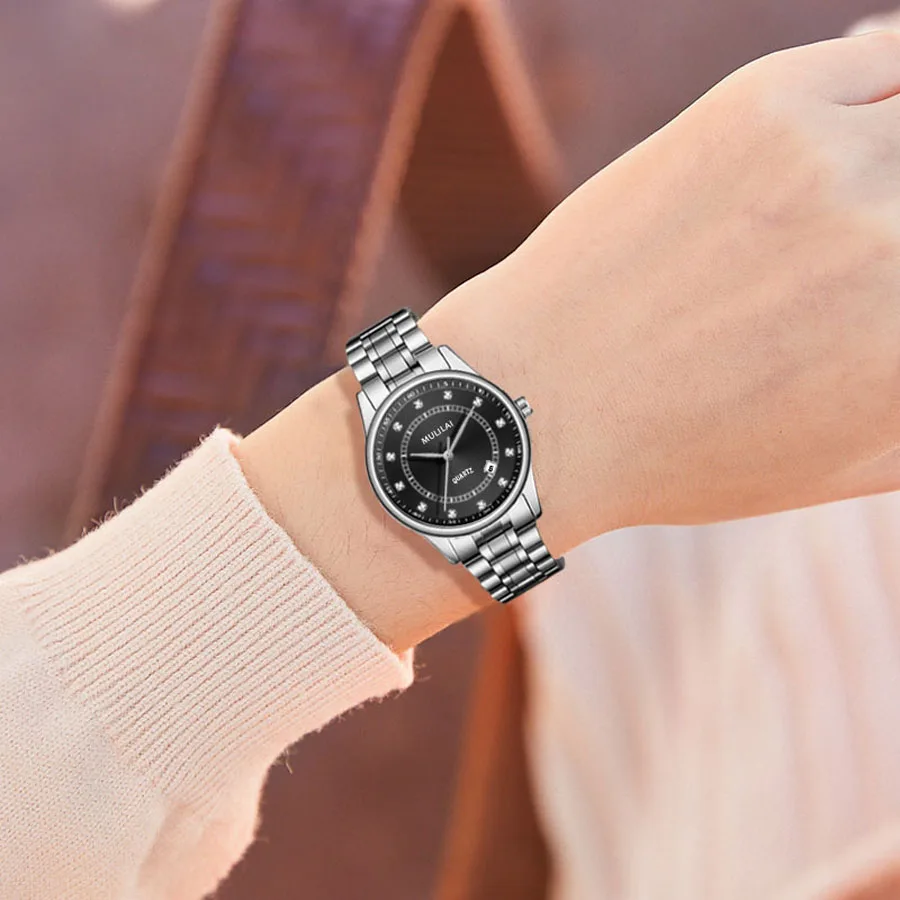 New Women Watches Luxury Brand Quartz Watch Women Fashion Dress Simple Waterproof Ladies Bracelet Business Watches Reloj Mujer