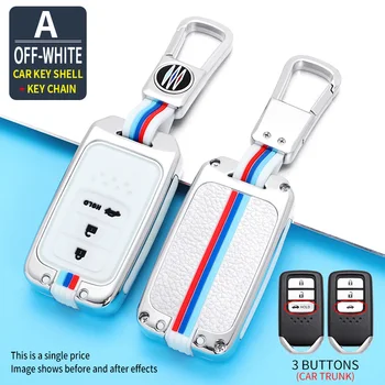 In lega di zinco dell'automobile chiave a distanza della copertura Shell per Honda Civic City Accord CRV XR-V odissea Vezel Jade Crider Fit accessori 3 In lega di zinco dell'automobile chiave a distanza della copertura Shell per Honda Civic City Accord CRV XR-V odissea Vezel Jade Crider Fit accessori - In lega di zinco dell automobile chiave a distanza della copertura Shell per Honda Civic