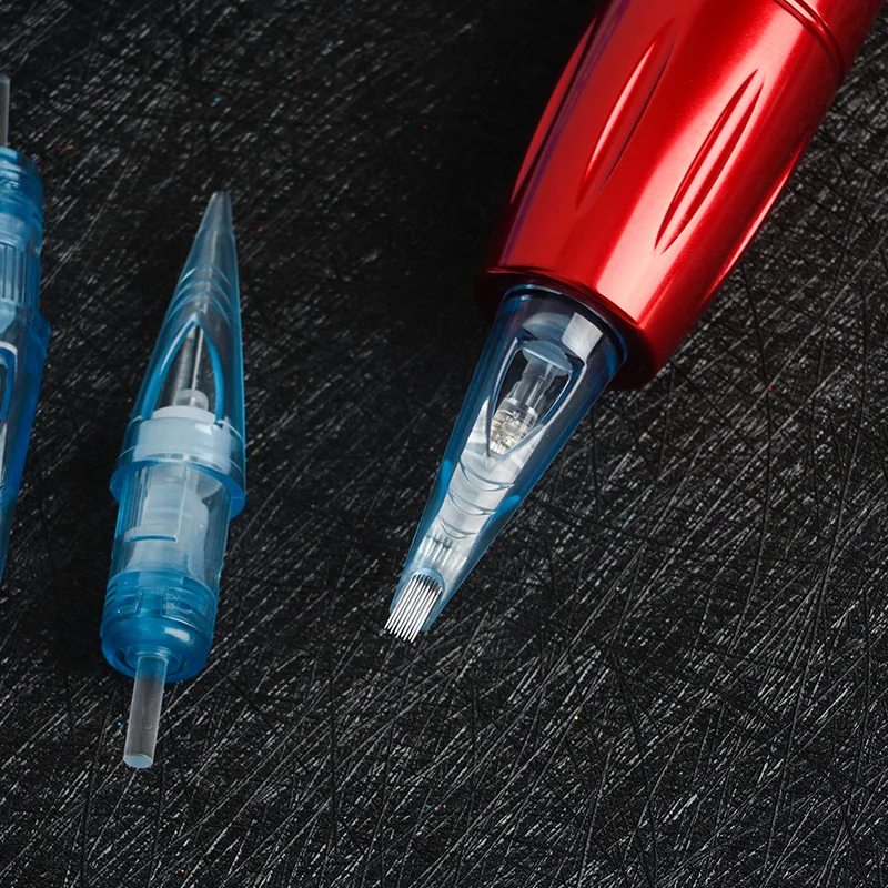 WJX 20pcs RL RLB RLT Tattoo Cartridge Needles Round Liner Disposable Makeup Machine Pen Needle Dragonhawk Tattoo Supplies 5