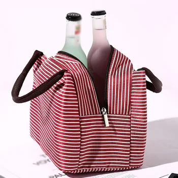 

Outdoor Portable Lunch Bags Simple Style Large Capacity Waterproof Insulation Bag Women Men Picnic Working Bento Case Handbags