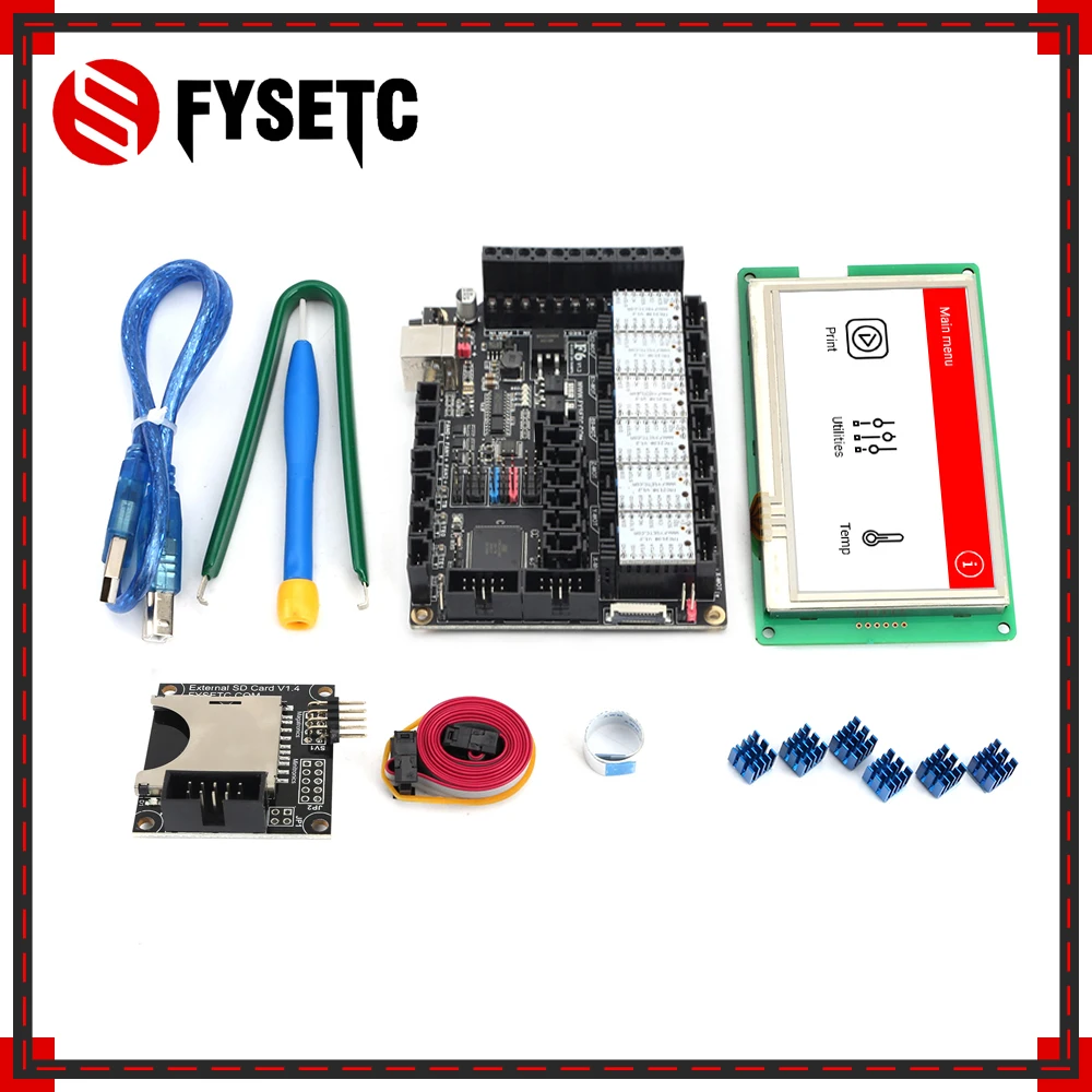 Плата все в одном для электроники FYSETC F6 V1.3 системная плата с 6 специальными