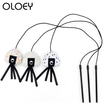 

3pcs Funny Cat Stick Rice Ball Soft Plush with Catnip Interactive Toy Bite Resistant Kitten Cat Feather Creative Toys Pet Supply