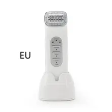 Светодиодный инфракрасный светильник, прибор для ухода за кожей, прибор для массажа лица, массажный инструмент для очистки и восстановления глубокой кожи, EU, UK, US