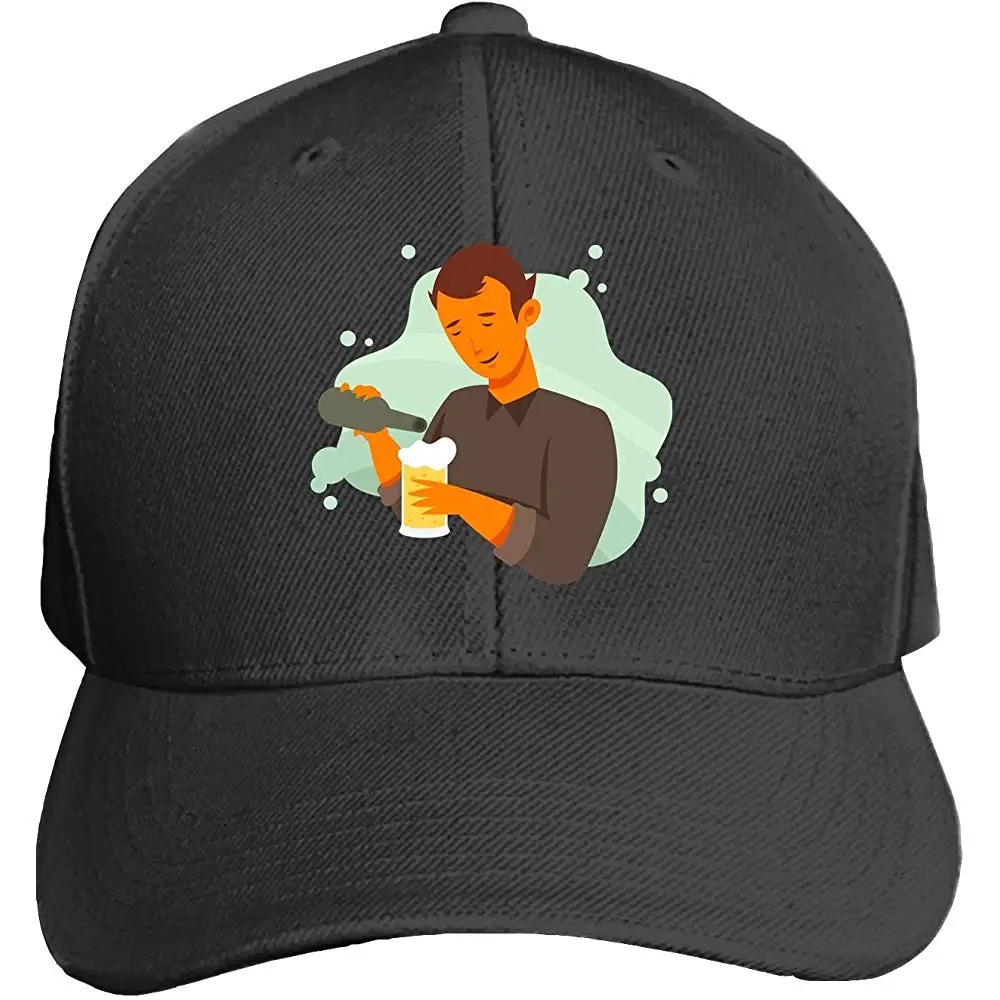 Остроконечная Кепка, которую я ударил, что смешной Боулинг S Регулируемая Сэндвич бейсболка хлопок Snapback