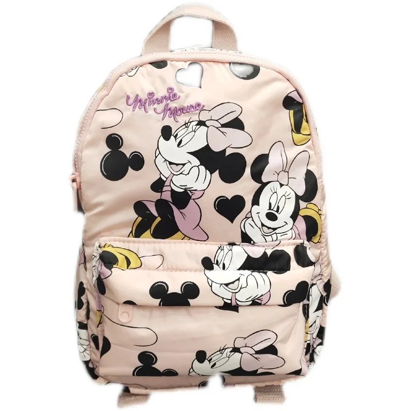 Anime de 2021 de los niños de Disney bolso Mickey Mouse niño niña Bacpack otoño Mickey Minnie diseño de ratón mochila niños regalos de navidad