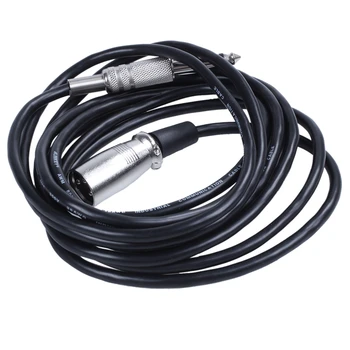

XLR 3 Pin Plug to 6.35mm 1/4 inch Male Mono Jack Plug Cable 3Meter (approx 10 feet)