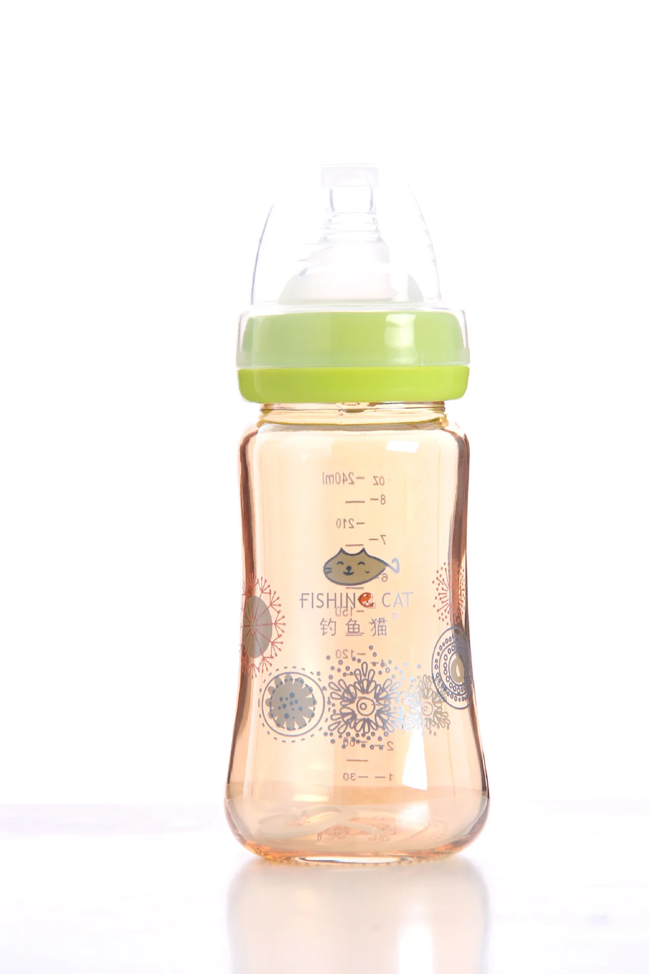 

Wide Mouth Nanometer Filter Borosilicate Glass Feeding Bottles 240ml