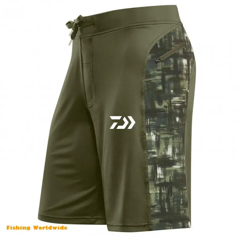 Новые мужские быстросохнущие шорты DAIWA для рыбалки бега спортзала спортивные