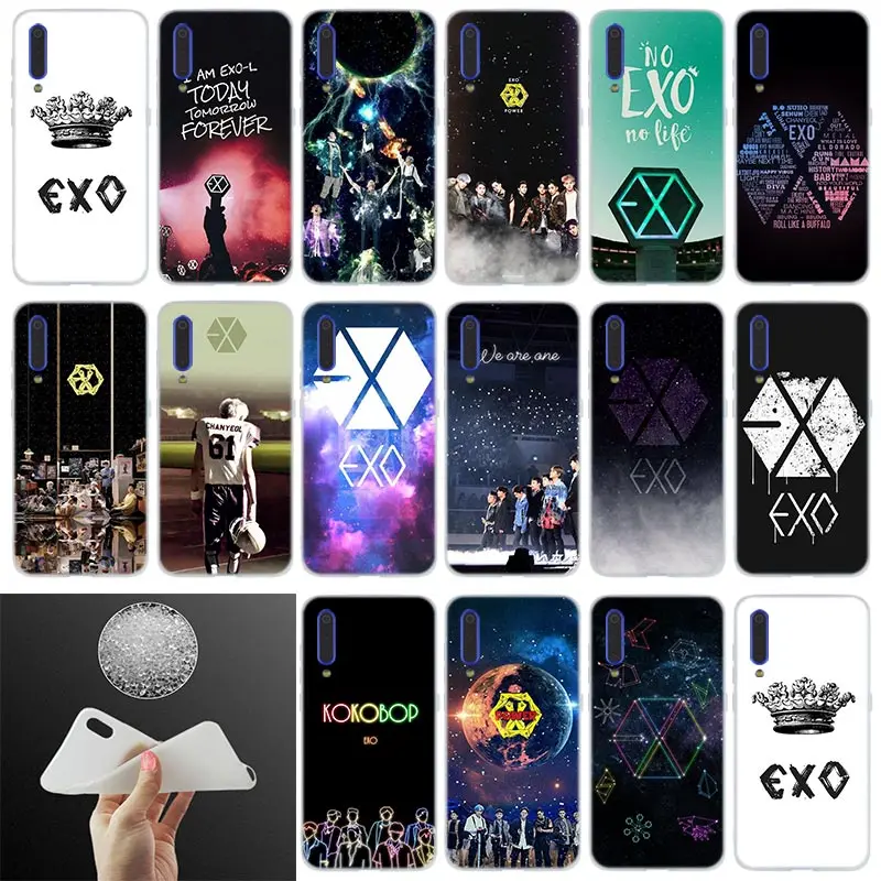 Силиконовый чехол EXO baekhyun для Xiaomi 9 se 8 lite 6X 5X Mi a1 a2 f1 Mix 2s Max 3 Phone redmi Note 7 pro 6 5 go в