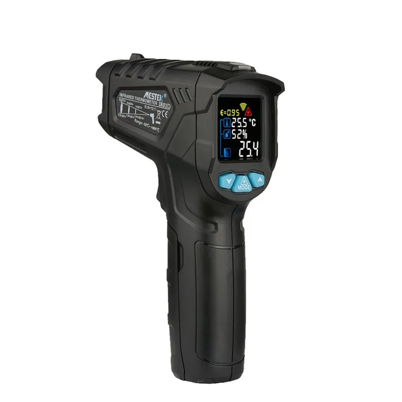 

IR01D -50~800 Celsius Non-contact Infrared Humidity Meter Indicate Temperature Digital Thermometer Humidity Meter Pyrometer