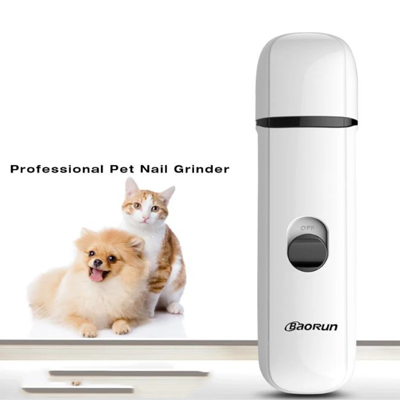 Электрическая машинка для стрижки когтей домашних животных собак кошек