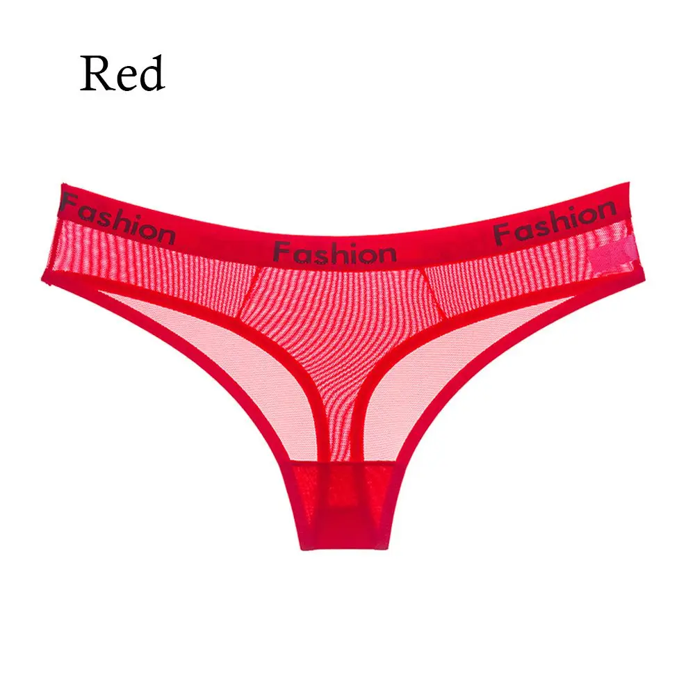 red Женское нижнее белье, сексуальные кружевные трусики танга, трусики, хорошее эластичное нижнее белье для женщин, мини стринги на бретелях, сексуальное женское белье, женские бесшовные трусы - Цвет: red