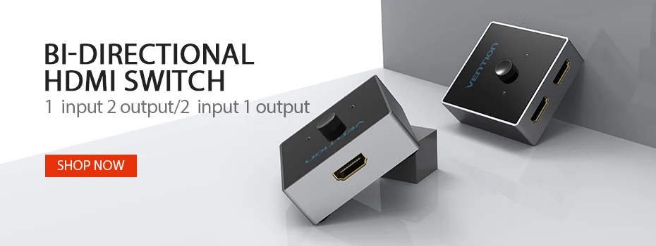 Vention HDMI 1x4 сплиттер 1 в 4 выход для TVbox PS3/4 ноутбука HDMI переключатель адаптер с блоком питания HD коммутатор 4 к X 2 к 3D сплиттер