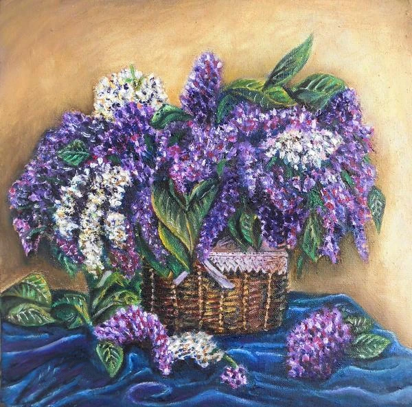 

Набор для вышивки алмазным крестиком JMINE Div 5D с фиолетовыми цветами лаванды в корзине, наборы для вышивки крестиком, искусство, Цветочная 3D-краска алмазами