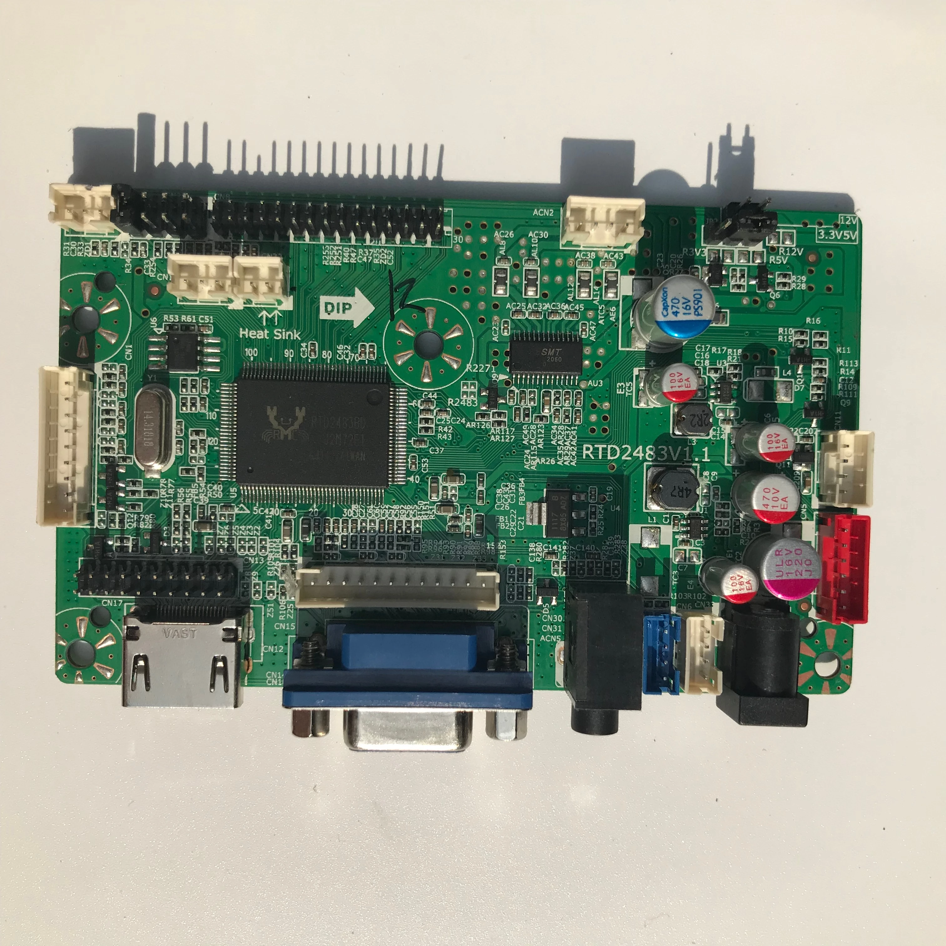 

universal controller driver board RTD2483 1.1 with HDMI support 15 inch Resolution 1024x768 lvds lcd panel G150XTN03.5
