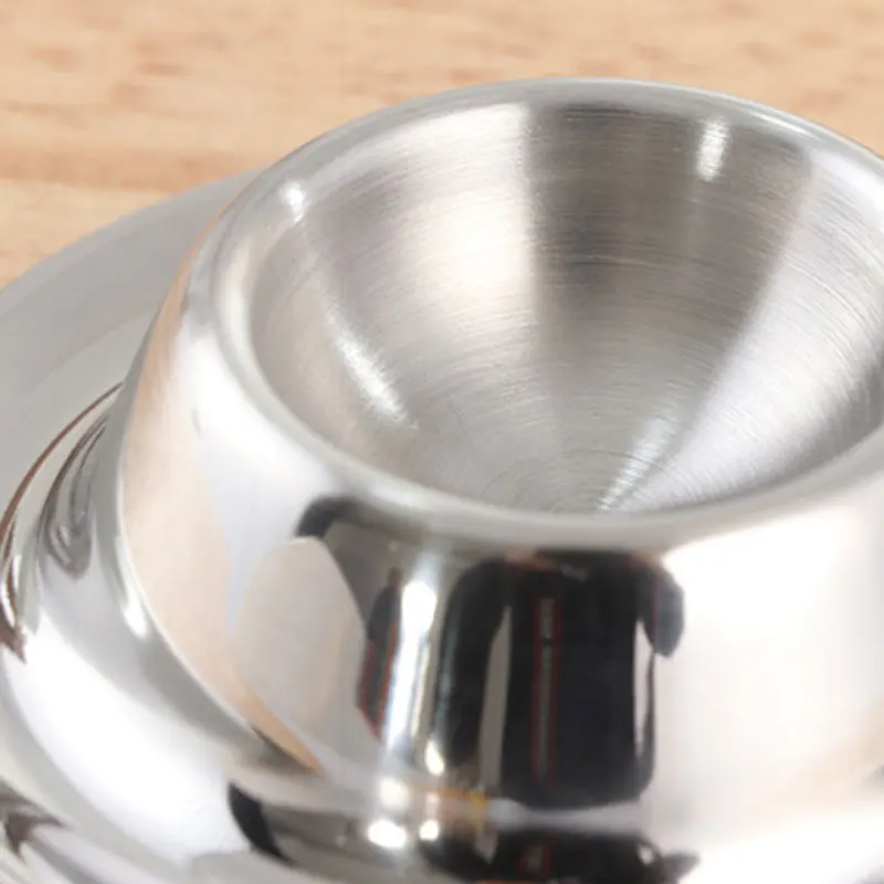 Egg Cup Holder egg cup holder Egg Tray Stainless Steel Soft Boiled Cups Holder Stand Dishwasher Safe