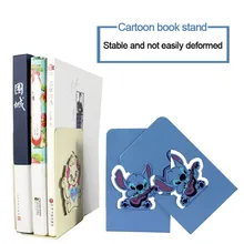 1 пара книжный Органайзер с героями мультфильмов, держатель для книг, металлические настольные книжные концы, милые книжные концы для детей