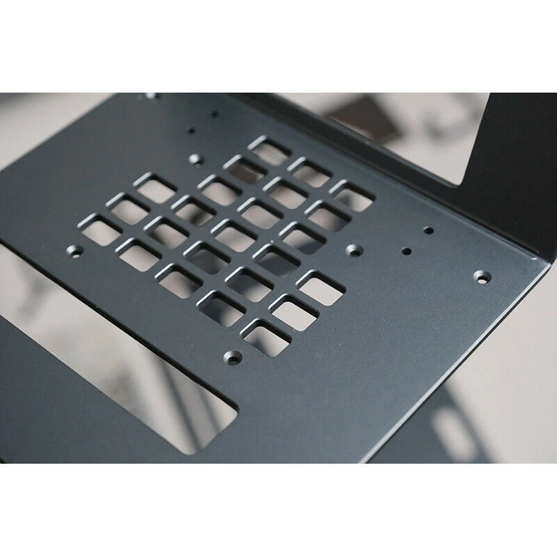 XTIA Xproto A4 MiniITX Open Case Mini Tower Case Dark Grey Computer