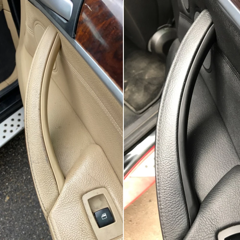 Upgrade Leder Abdeckung Tür Innengriff Ersatz für BMW X5 X6 E70