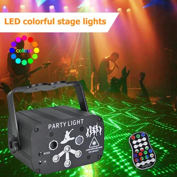 

LED Night Light DJ Laser Music Disco Light Rotary Projection Lamps for Carnival Party