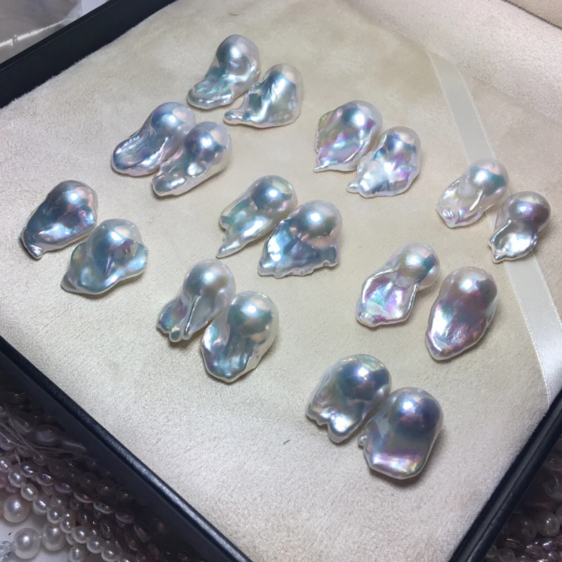 

Zhuji оптовая продажа 3A белый/розовый/фиолетовый цвет большой размер 15 мм-16 мм нерегулярный стиль барокко форма россыпью пресноводный жемчуг