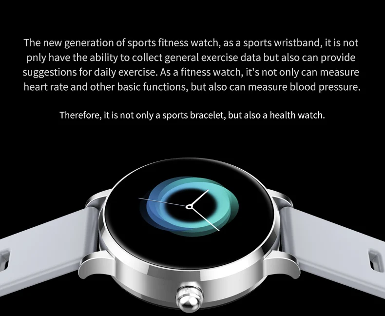 5 цветов, умные часы s9, женские Смарт-часы, измерение сердечного ритма, кровяного давления, шагомер, спортивный браслет для ios, android