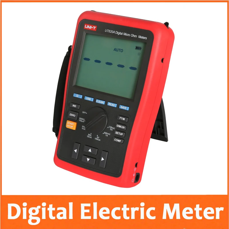 

constant current low resistance tester, four wire data measurement USB mass storage transfer backlight