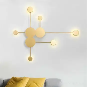 

Geometric Led Wall Lamp Nordic Designer Decor Home Wall Light for Living Room Bedroom Lighting Modern Sconce Loft Led Wall Lamp