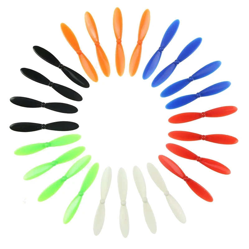

6 Sets Hubsan X4 H107D H107C H107L Propellers Replacement parts for Hubsan RC Quadcopter - 6 colors