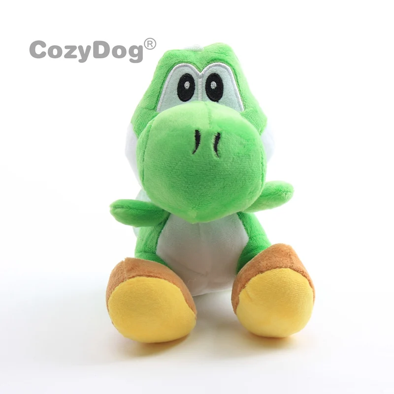 

Super Mario Bros Yoshi Dragon Green Dragon Plush Toy Soft Dolls 6"15 cm Kids Gift